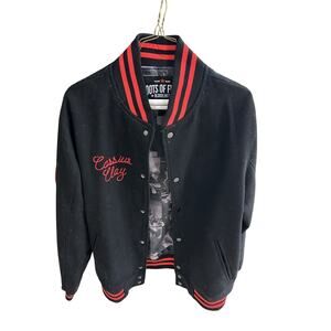 Roots Of Fight Bloodlines Jacket Cassius Clay Muhammad Ali Wool Blend Coat Sz L